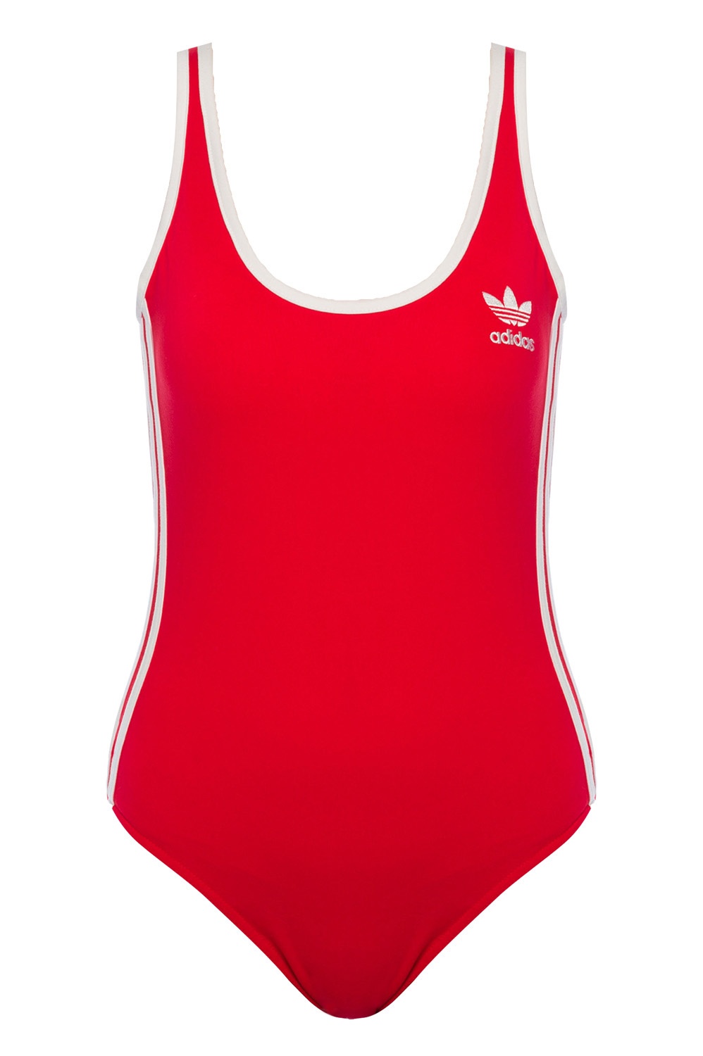 Adidas swimsuit sale red